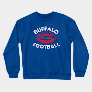 Buffalo Football Vintage Style Crewneck Sweatshirt